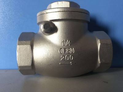 不锈钢止回阀H41W 蝶形止回阀图2