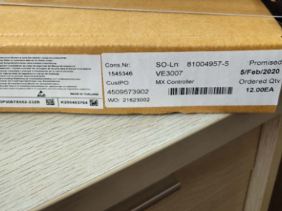 艾默生VE3007控制器图1